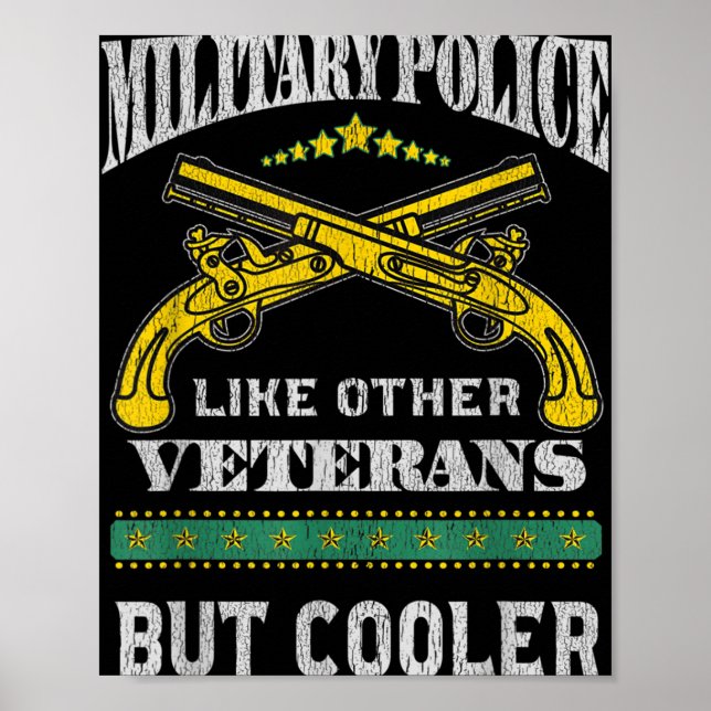 Affiche La Police Militaire Comme D'Autres Anciens Combatt (Devant)