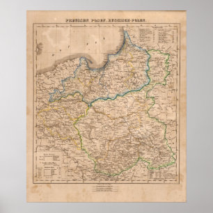 Affiche La Pologne et la Russie