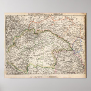 Affiche La Pologne, Slovaquie