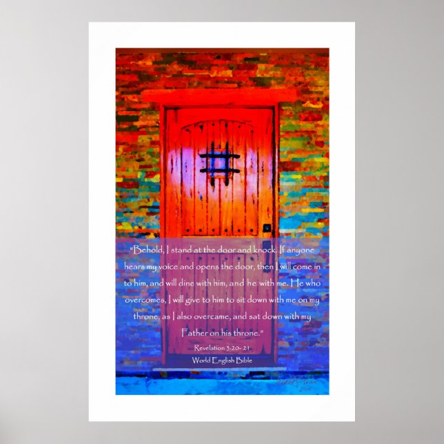 Affiche La porte (Devant)