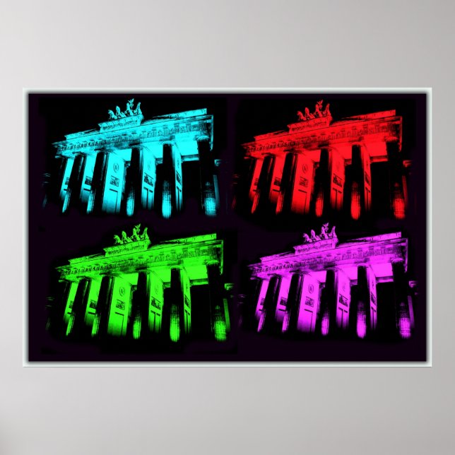 Affiche La Porte de Brandebourg (Devant)