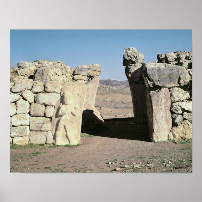 Affiche La porte du roi des murs de Hattusas (Devant)