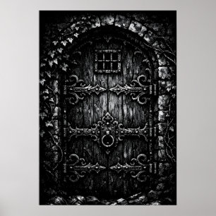 Affiche La porte du sorcier — par BurnsInHell