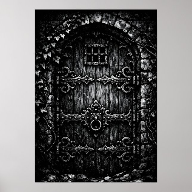 Affiche La porte du sorcier — par BurnsInHell (Devant)