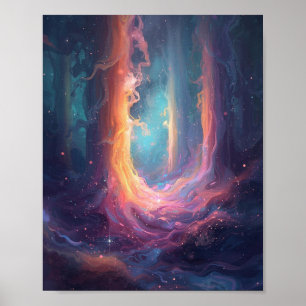 Affiche La Porte Lumineuse : Une Convergence Céleste