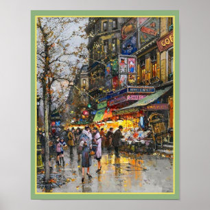 Affiche La Porte Saint-Martin Paris