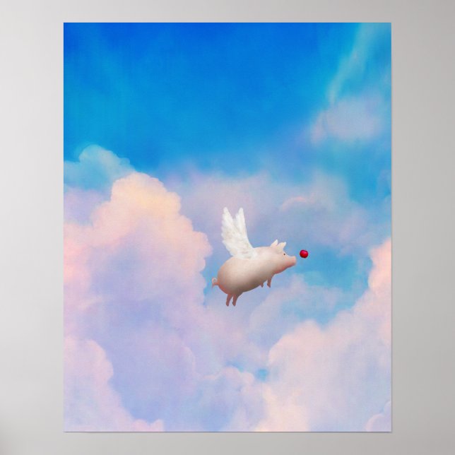 Affiche la poursuite infinie (Devant)