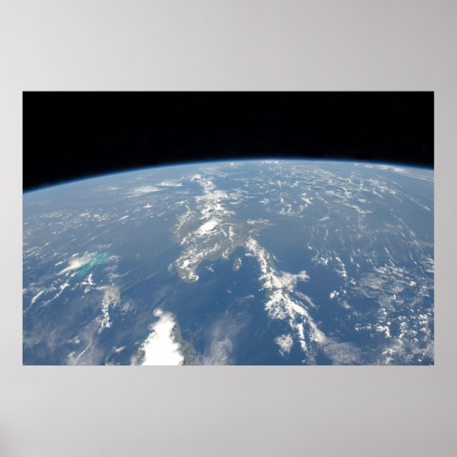 Affiche La Poussière Saharienne Frappant Vers L'Ouest Dans (Devant)