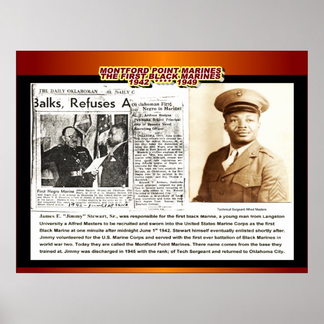 AFFICHE LA PREMIÈRE MARINE NOIRE 1942 (Devant)