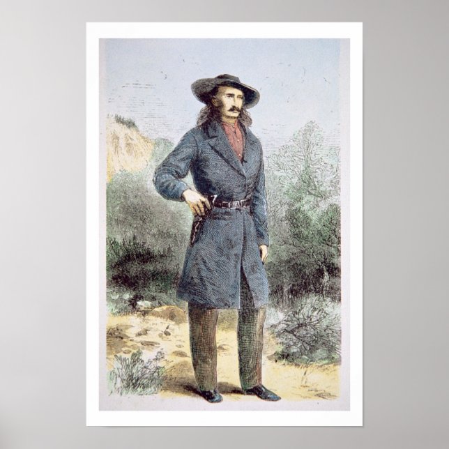 Affiche La première photo publiée de 'Wild Bill' Hickok (Devant)