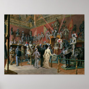 Affiche La première salle d'armurerie de la galerie
