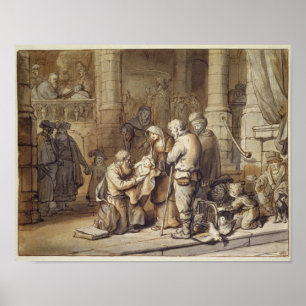 Affiche La présentation du Christ dans le temple