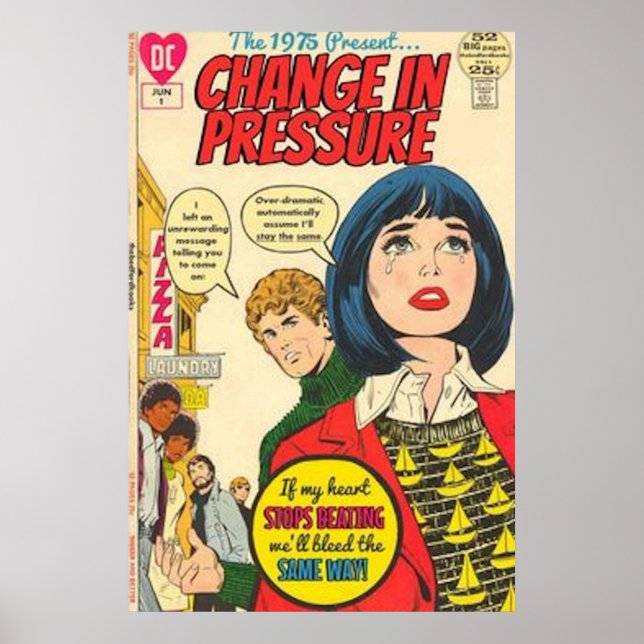 Affiche La pression de 1975 (Devant)