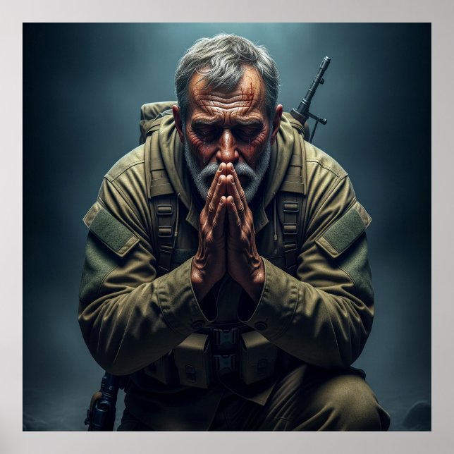 Affiche La prière du pénitent : Larmes de la miséricorde d (Devant)