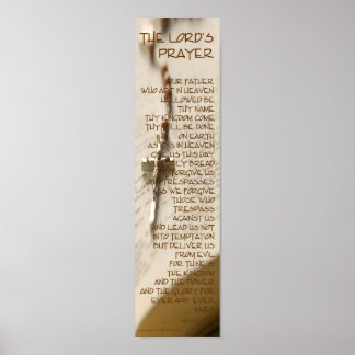 Affiche La prière du Seigneur