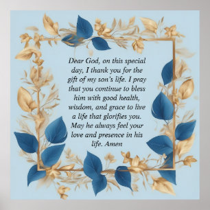 Affiche La prière d'une mère pour son fils