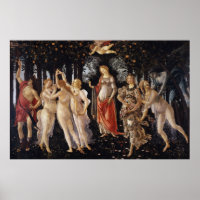 La Primavera (printemps) par Sandro Botticelli