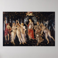 La Primavera (printemps) par Sandro Botticelli