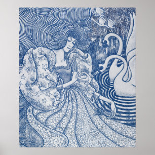 Affiche La princesse et le cygne