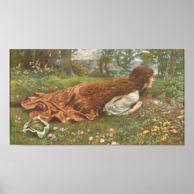 Affiche La princesse hors de l'école par Edward Robert Hug (Devant)