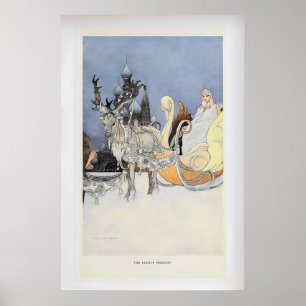 Affiche La Princesse Russe par Charles Robinson Vintage