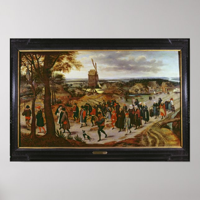 Affiche La procession Mariage (Devant)