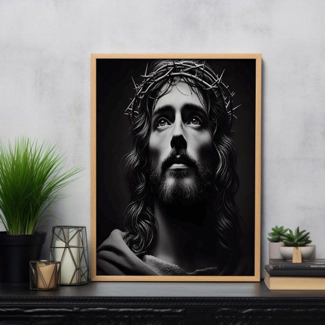 Affiche La profonde réflexion céleste du Rédempteur (Créateur téléchargé)