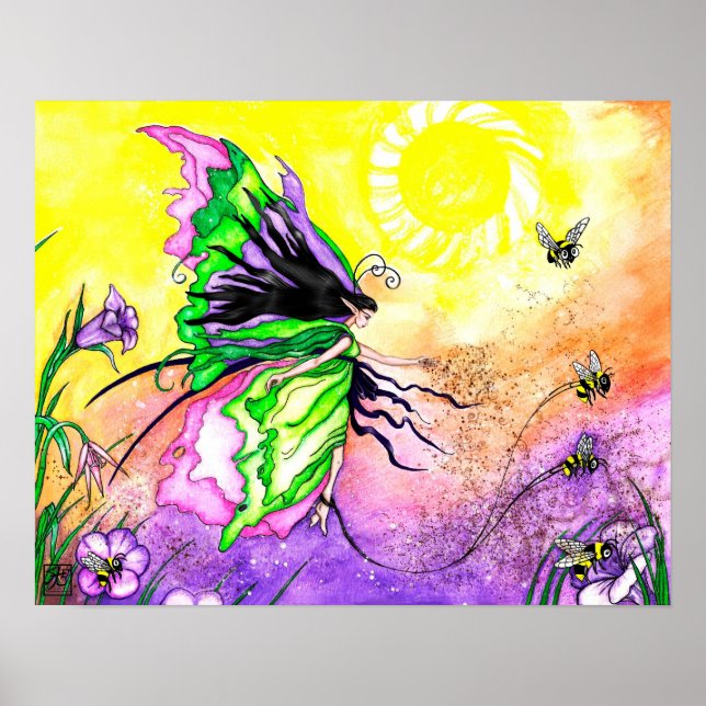 Affiche La Prominade De La Pollinisation (Devant)