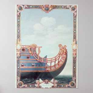 Affiche La proue de "Le Soleil Royal"