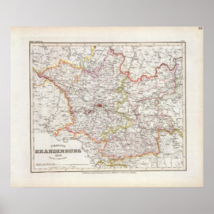 Affiche La Prusse, Allemagne, Pologne