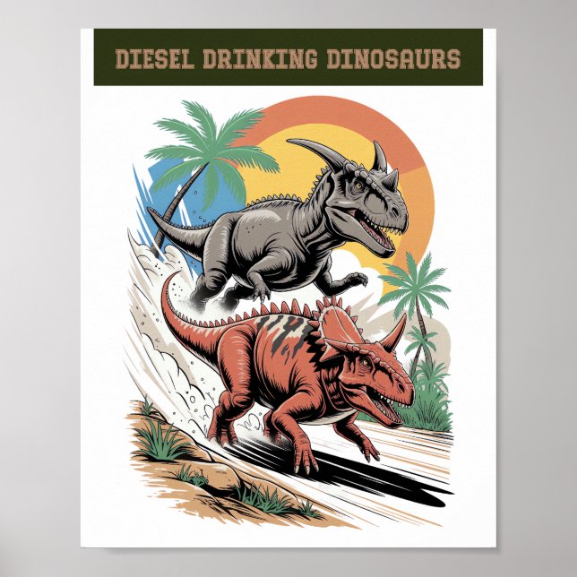 Affiche La Puissance Du Diesel (Devant)