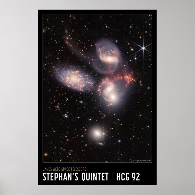 Affiche La quintette de Stephan (Devant)