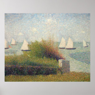 Affiche La Rade de Grandcamp (Port de Grandcamp)