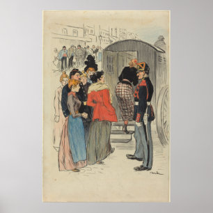 Affiche La Raffle 1893
