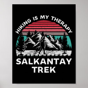 Affiche La randonnée Salkantay est ma thérapie en plein ai