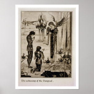 Affiche La réalisation du Sangreal, du Morte d'Ar