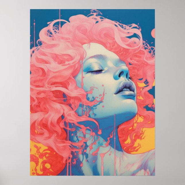 Affiche La réalité rose : l'essence de la féminité (Devant)