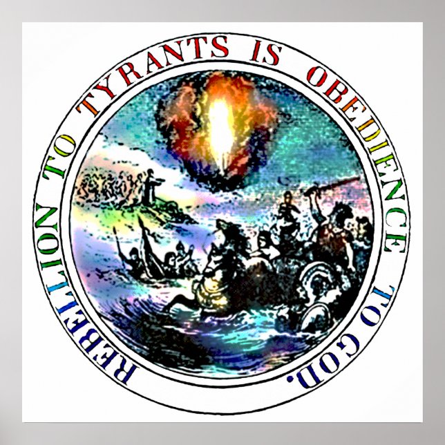 Affiche La rébellion aux tyrans est l'obéissance à Dieu Po (Devant)
