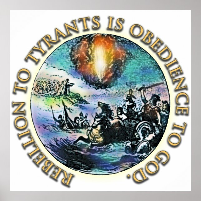 Affiche La rébellion aux tyrans est l'obéissance à Dieu Po (Devant)