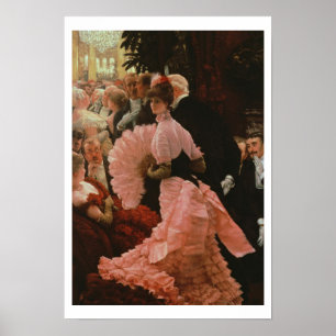 Affiche La réception ou, L'Ambitieuse (femme politique) c