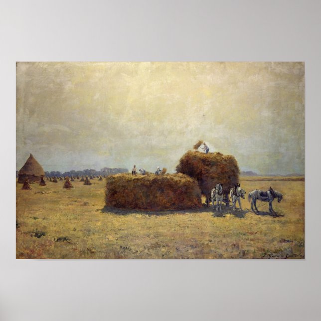 Affiche La récolte (Devant)