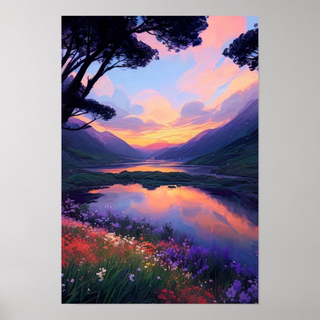 Affiche La réflexion de Twilight (Devant)