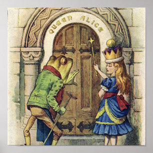 Affiche La reine Alice et la grenouille