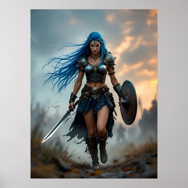 Affiche La Reine de Bataille  (Devant)