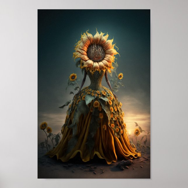 Affiche La reine des tournesols (Devant)