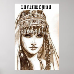 AFFICHE LA REINE DIHYA