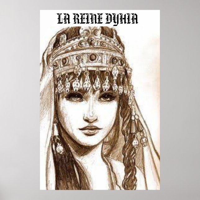 AFFICHE LA REINE DIHYA (Devant)