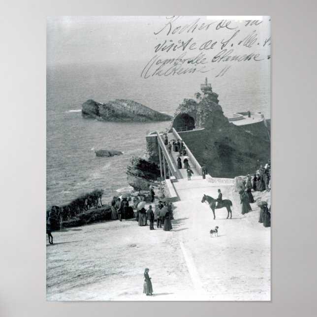 Affiche La reine Victoria sur la côte française (Devant)