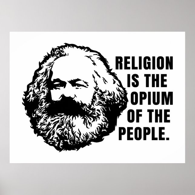 Affiche La religion est l'Opium du peuple (Devant)