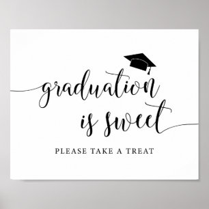 Affiche La remise des diplômes est douce s'il vous plaît P
